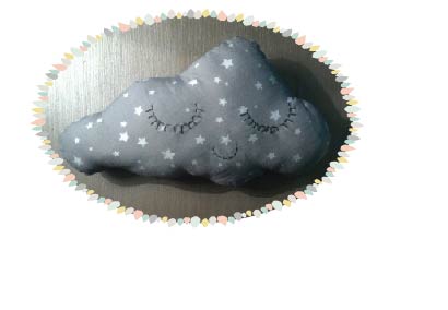 Coussin ou doudou nuage