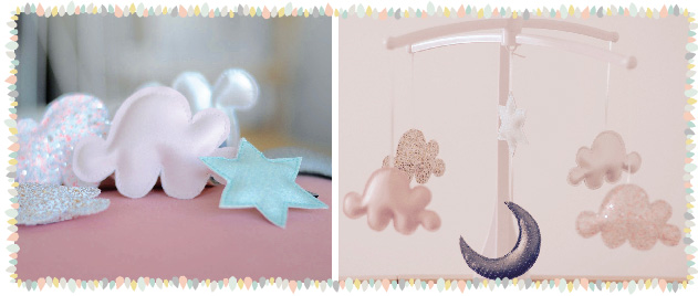 Tutoriel DIY mobile nuage.