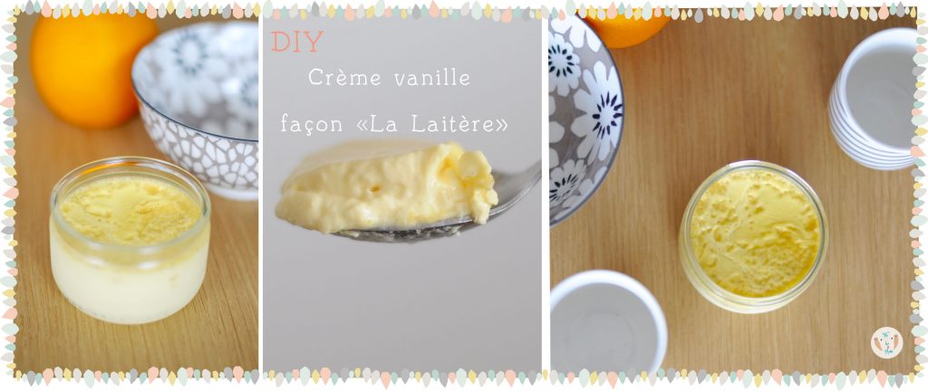 Recette crèmes vanille façon "La Laitière". DIY Faire les mêmes crèmes vanille que "la laitière"