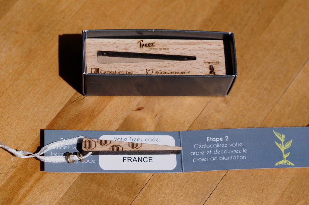Cadeau Green pour son enfant planter un arbre