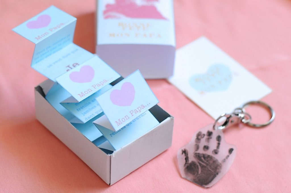 DIY Cadeau fête des pères. Printable gratuit