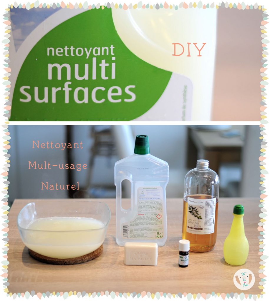 DIY nettoyant multi-usage naturel