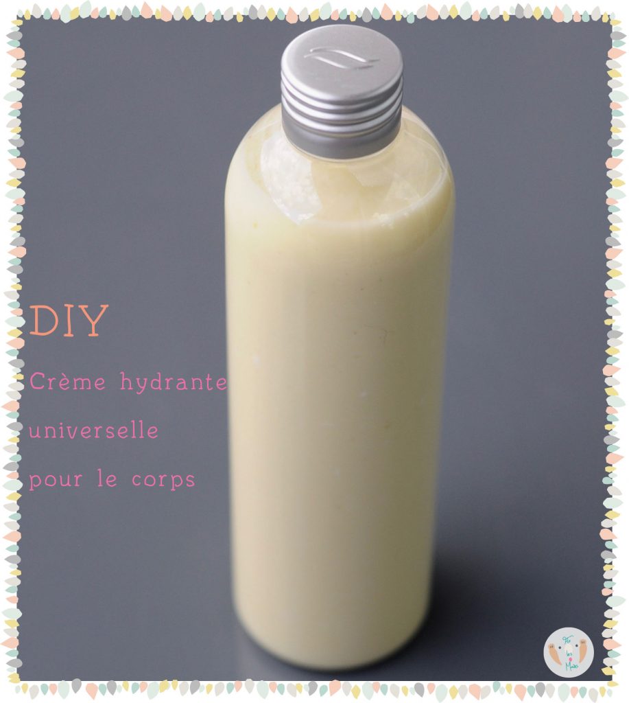 DIY Crème hydratante universelle pour le corps