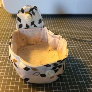 Tuto pas à pas porte monnaie en tissu inspirée du sweetie de Nat&Nin