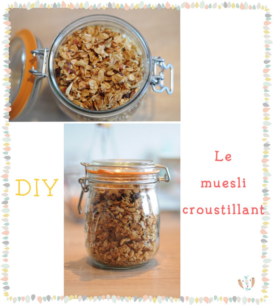 {DIY} Recette ultime de granula ou muesli croustillant comme celle du supermarché mais en bio et zéro déchet.
