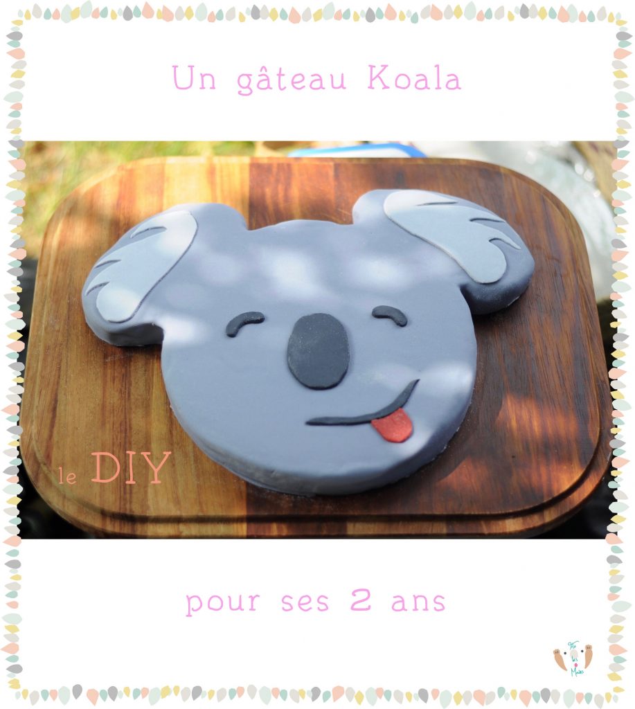 Idée de gâteau d'anniversaire facile - recette et tuto de cake design en gâteau au chocolat et pâte à sucre facile