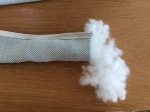 Couffin de poupée ou poupon 30cm. DIY couture débutant. Tuto illustre et complet. Patron gratuit. 