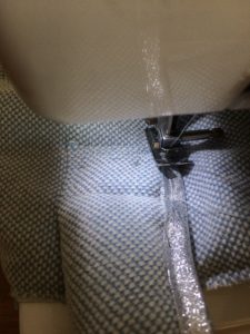 Couffin de poupée ou poupon 30cm. DIY couture débutant. Tuto illustre et complet. Patron gratuit. 